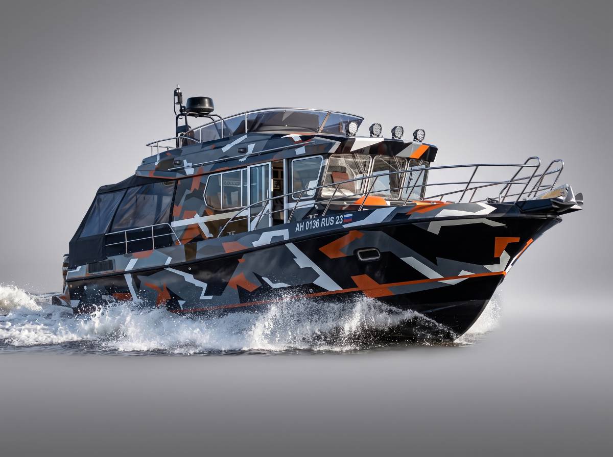Вторая жизнь катера Nord Star - покраска, рефит, ремонт - Берниг Сервис