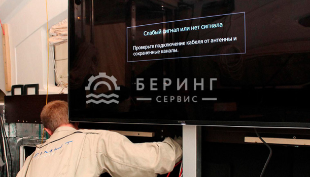 Установка домашнего кинотеатра и телевизора