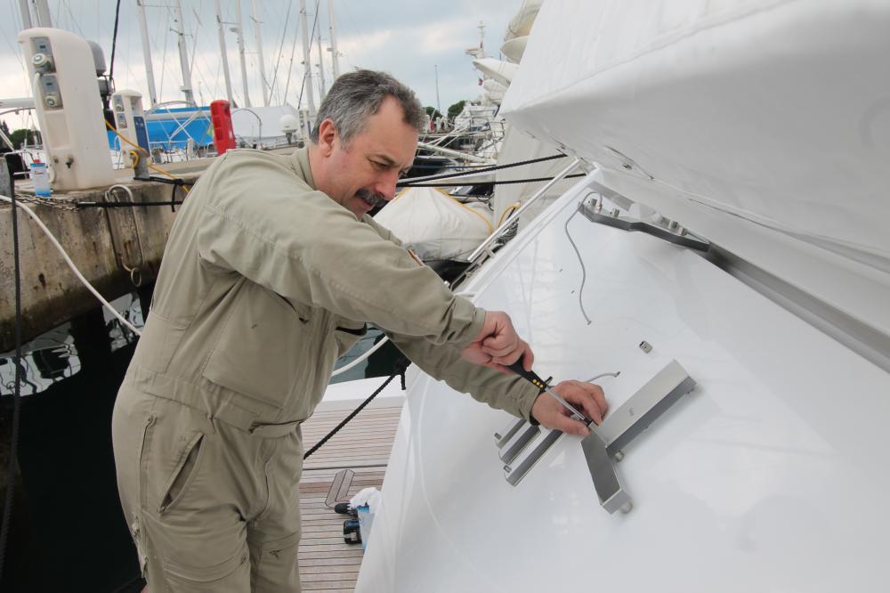 Монтаж дополнительного оборудования. Сдача новой яхты Azimut 55S