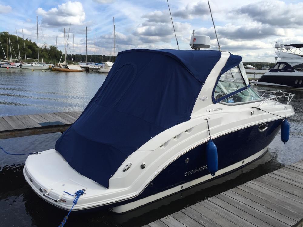 Монтаж дополнительного оборудования, тюнинг яхты Chaparral 270 Signature