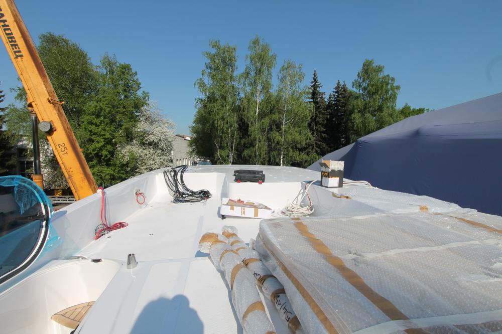 Сборка новой яхты Azimut 54. Сдача и тест-драйв