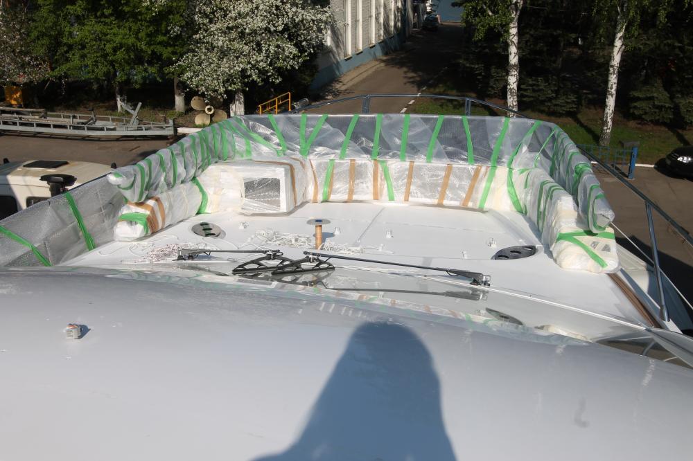 Сборка новой яхты Azimut 54. Сдача и тест-драйв