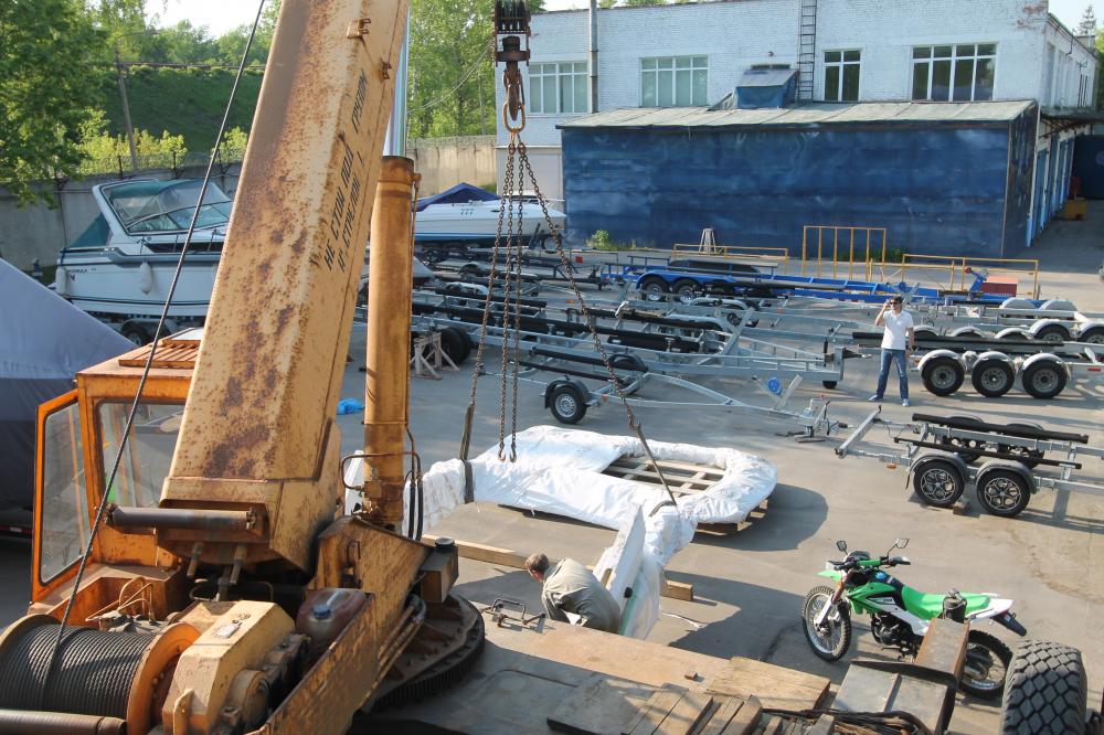 Сборка новой яхты Azimut 54. Сдача и тест-драйв