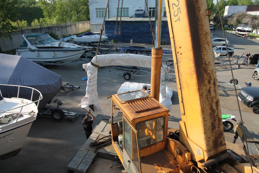 Сборка новой яхты Azimut 54. Сдача и тест-драйв