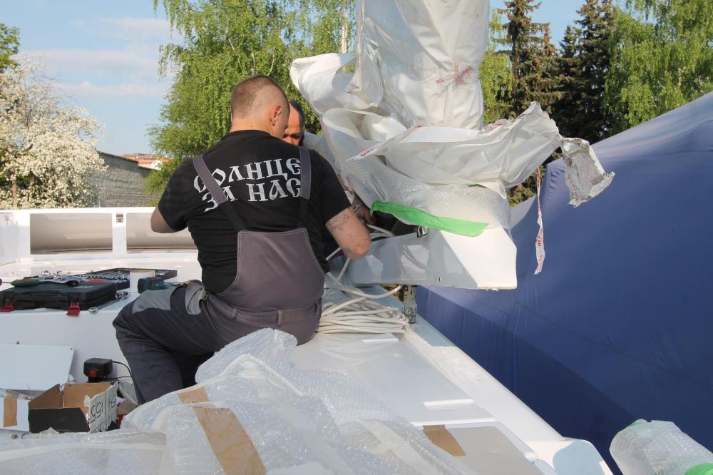 Сборка новой яхты Azimut 54. Сдача и тест-драйв