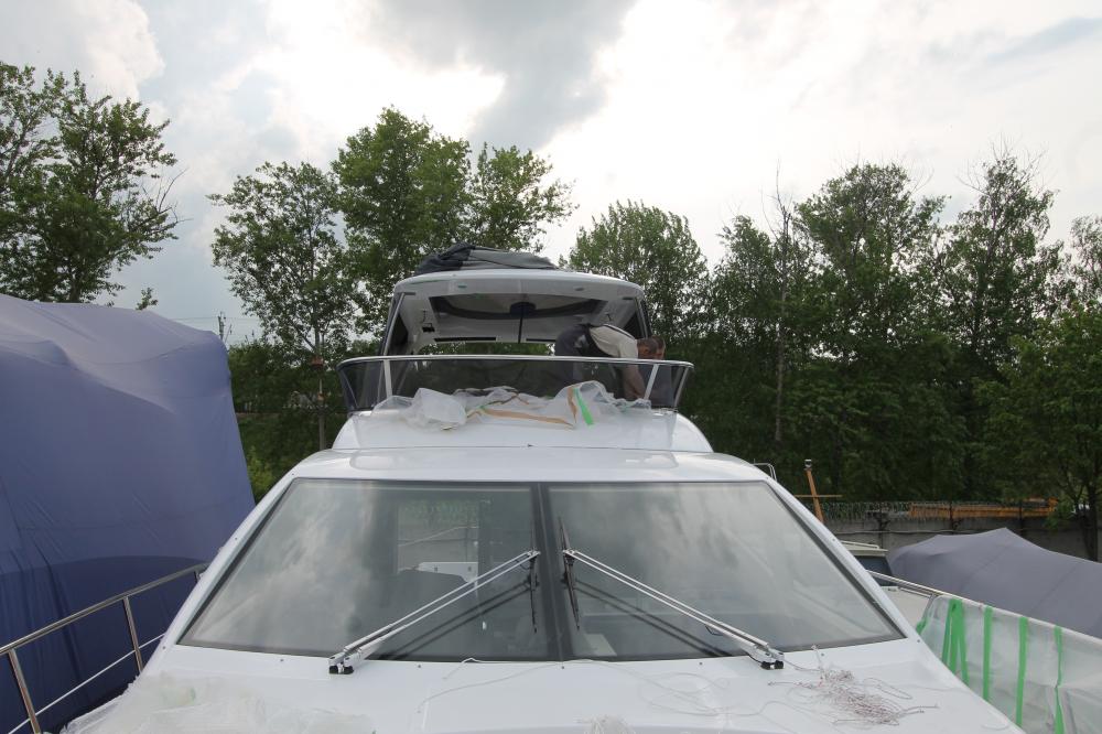 Сборка новой яхты Azimut 54. Сдача и тест-драйв