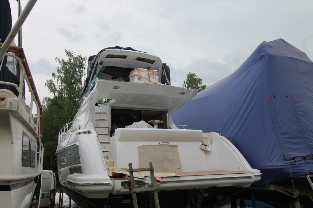 Сборка новой яхты Azimut 54. Сдача и тест-драйв