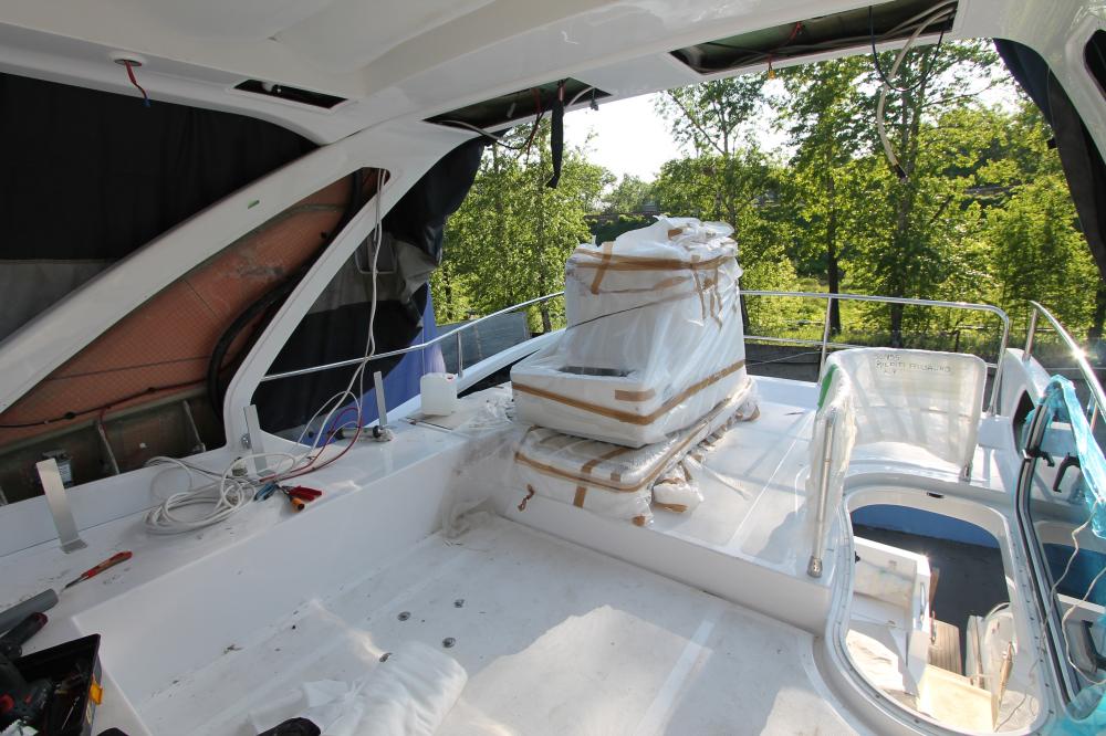Сборка новой яхты Azimut 54. Сдача и тест-драйв