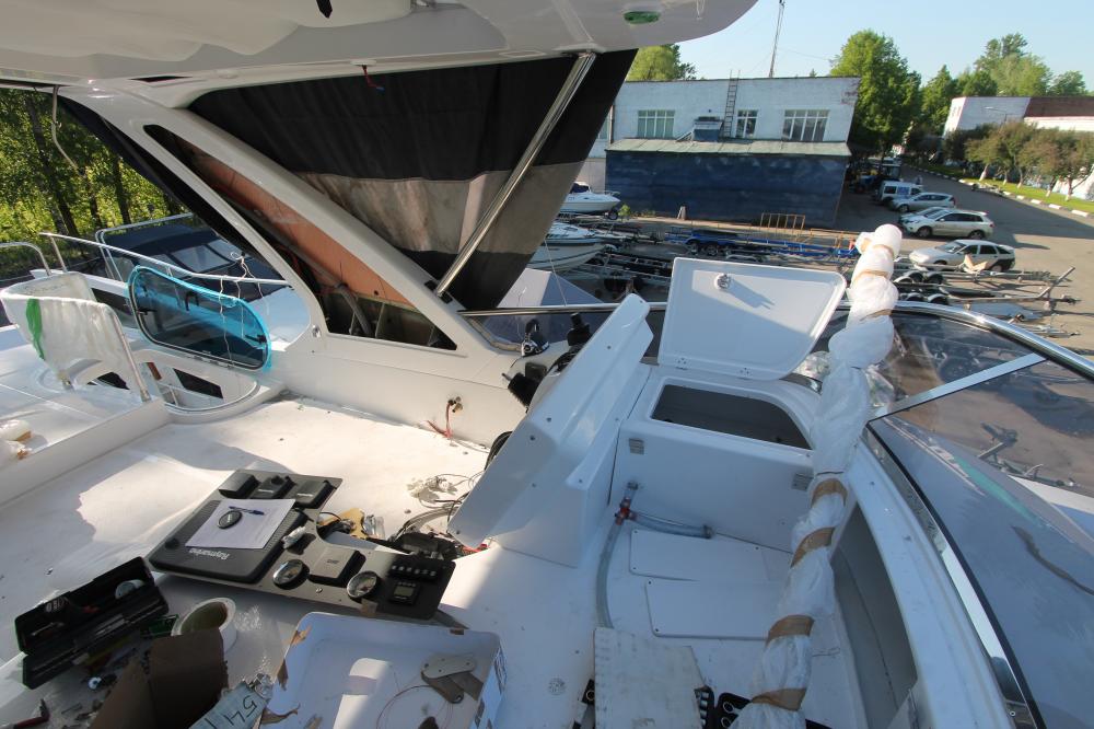 Сборка новой яхты Azimut 54. Сдача и тест-драйв