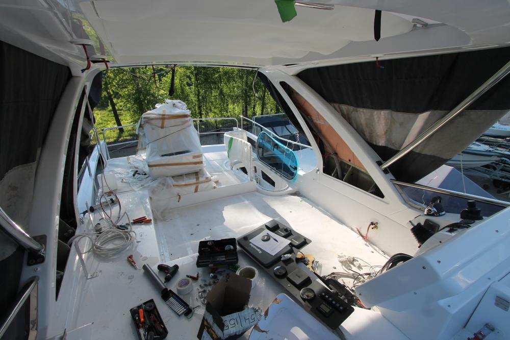 Сборка новой яхты Azimut 54. Сдача и тест-драйв