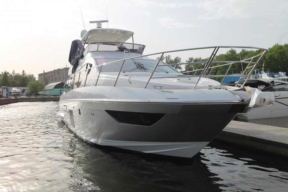 Сборка новой яхты Azimut 54. Сдача и тест-драйв