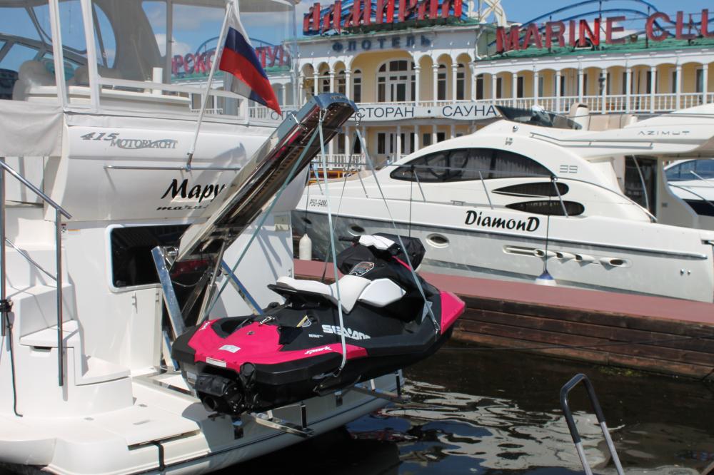 Установка гидравлического трапа - крана Opacmare