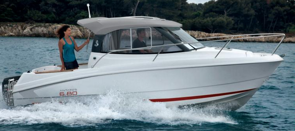 Монтаж оборудования и ПЛМ HONDA 115 на катер Beneteau Antares 6.80