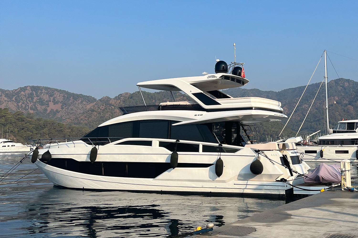 Экстерьер Galeon 640 FLY <br/> M/Y AQUAMARINA 2020
